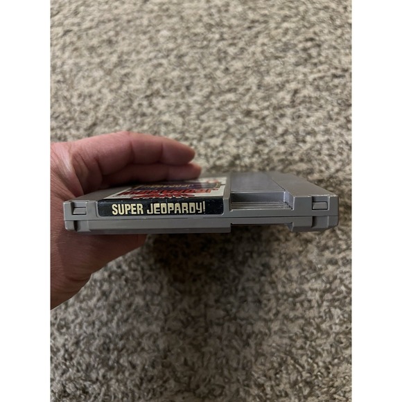 Talking Super Jeopardy! Nintendo NES GameTek NES-7J-USA 4-Player Trivia Game - Picture 3 of 4
